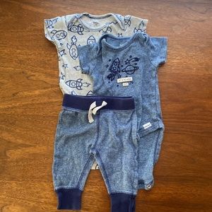 Organic rocket ship outfit bundle